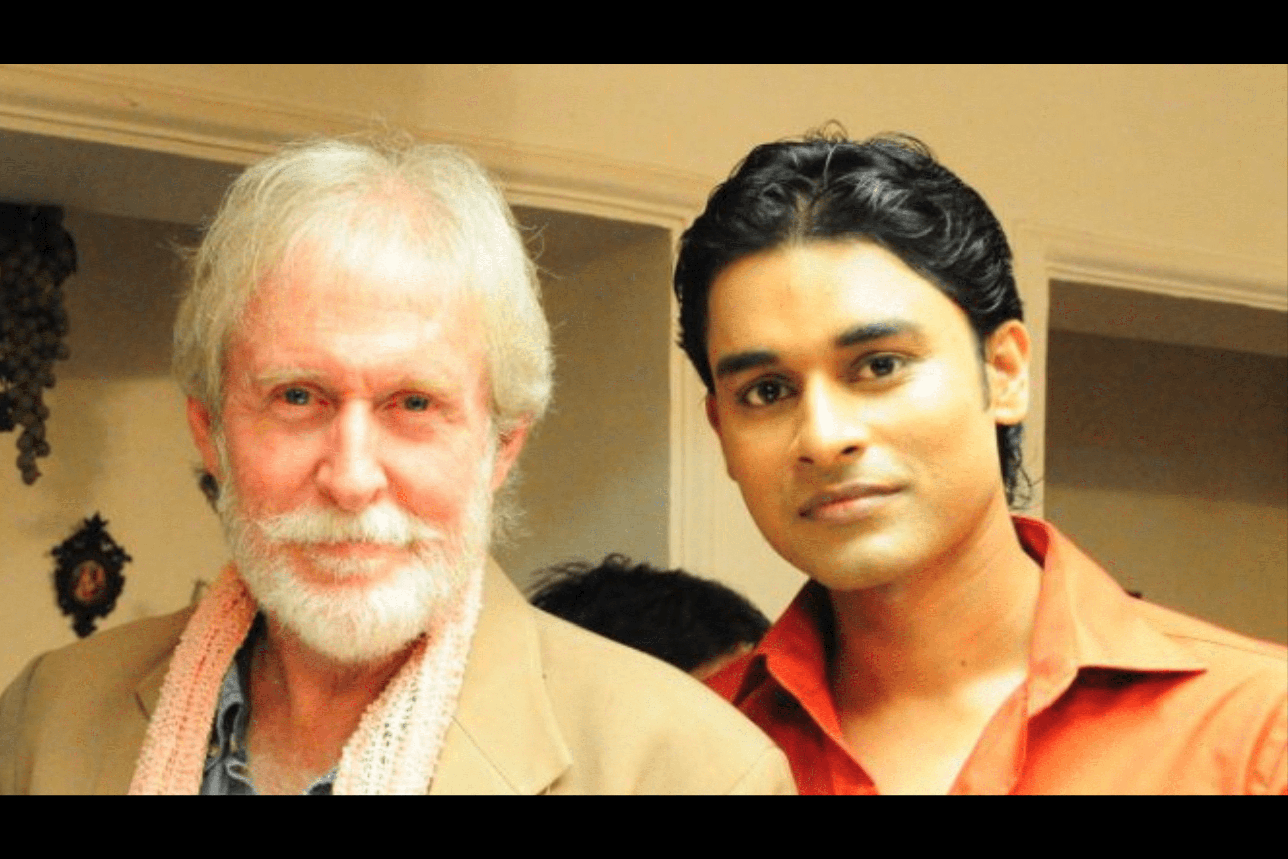 Tom Alter with Ashish Lal